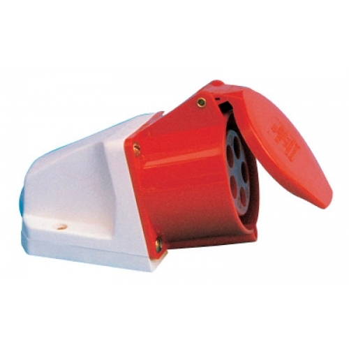 Розетка силовая 32А 3P+PE+N